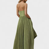 Melissa | Rochie Midi Plisată
