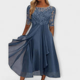 Sara – Rochie Elegantă pentru Invitații la Nuntă