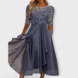 Sara – Rochie Elegantă pentru Invitații la Nuntă