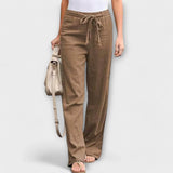 Célia | Pantaloni din in