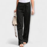 Célia | Pantaloni din in