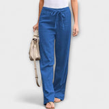 Célia | Pantaloni din in