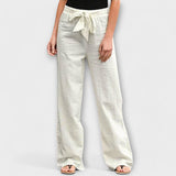 Célia | Pantaloni din in