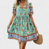 Marta | Rochie Boho cu Flori
