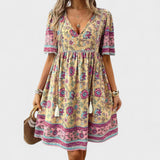 Marta | Rochie Boho cu Flori
