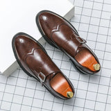 Pantofi clasici din piele maro