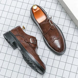 Pantofi clasici din piele maro