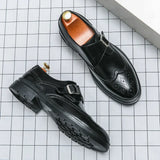 Pantofi clasici din piele maro