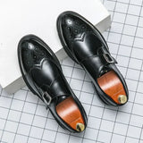 Pantofi clasici din piele maro