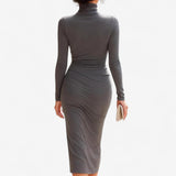 Raphaële | Rochie Lungă Prigludnută