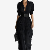 Kalisha | Rochie cu Mâneci Lungi