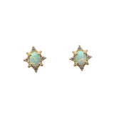 AURORA | Cercei Vintage cu Opal Stele