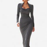 Raphaële | Rochie Lungă Prigludnută