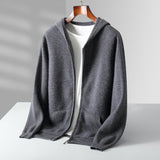 Cardigan cu fermoar Como Cashmere