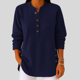 MARLENE | Pulover Clasic cu Guler Rotund