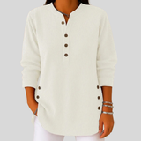 MARLENE | Pulover Clasic cu Guler Rotund