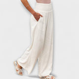 Clara | Pantaloni Largi de Zi cu Zi