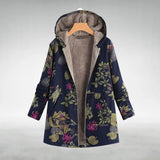 Fleural | – Jachetă din fleece elegantă cu model floral