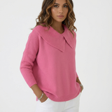 Lucia | Pulover călduros cu guler moale