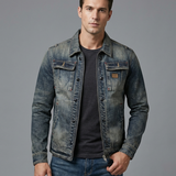 Luka – Jachetă din denim pentru bărbați
