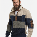 Will™ - Pulover elegant și confortabil pentru bărbați, cu guler din fleece cald