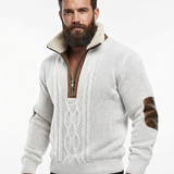 Will™ - Pulover elegant și confortabil pentru bărbați, cu guler din fleece cald