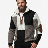 Will™ - Pulover elegant și confortabil pentru bărbați, cu guler din fleece cald