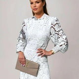 VANESSA | Rochie din Dantelă Franceză
