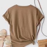 Annie | Tricou confortabil cu mânecă scurtă