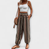 Clara | Pantaloni grafici etnici