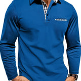 Tricou polo premium cu mâneci lungi