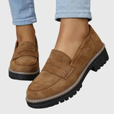 Clara | Pantofi mocasini din velur atemporal