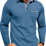Tricou polo premium cu mâneci lungi