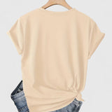 Annie | Tricou confortabil cu mânecă scurtă