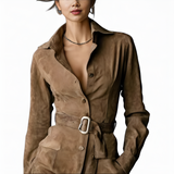 Betty | Sacou de culoare camel