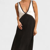 Lara | Rochie Maxi în Două Culori