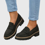 Clara | Pantofi mocasini din velur atemporal