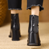 Rosalie™ | Cizme elegante cu toc mediu