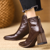 Rosalie™ | Cizme elegante cu toc mediu